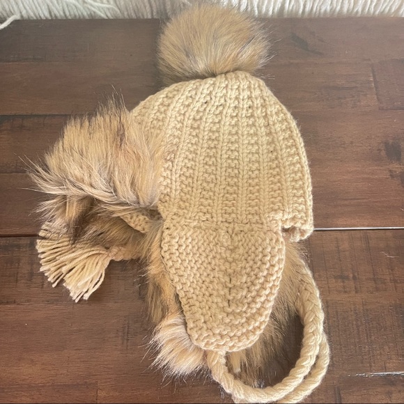 Anthropologie Faux Fur-Lined Trapper Hat - Picture 6 of 8